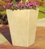 Tall Venetian Fiberglass Planters