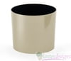 Brushed or Polished Metalized Chrome or Brass finish (IL) Interior Landscape Containers